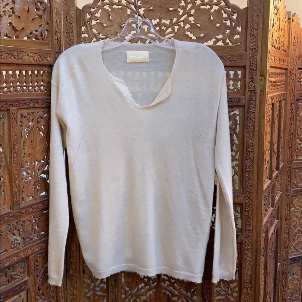 Cashmere Zadig & Voltaire tan sweater!